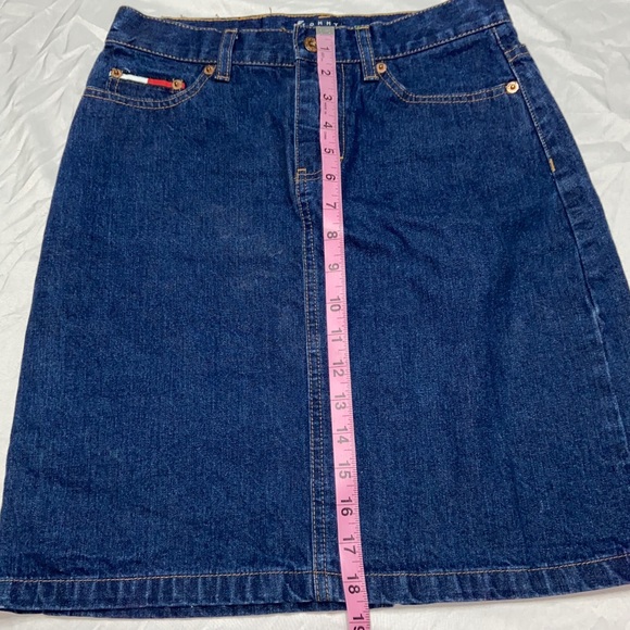 Tommy Hilfiger vintage above knee denim‎ skirt - Picture 11 of 16